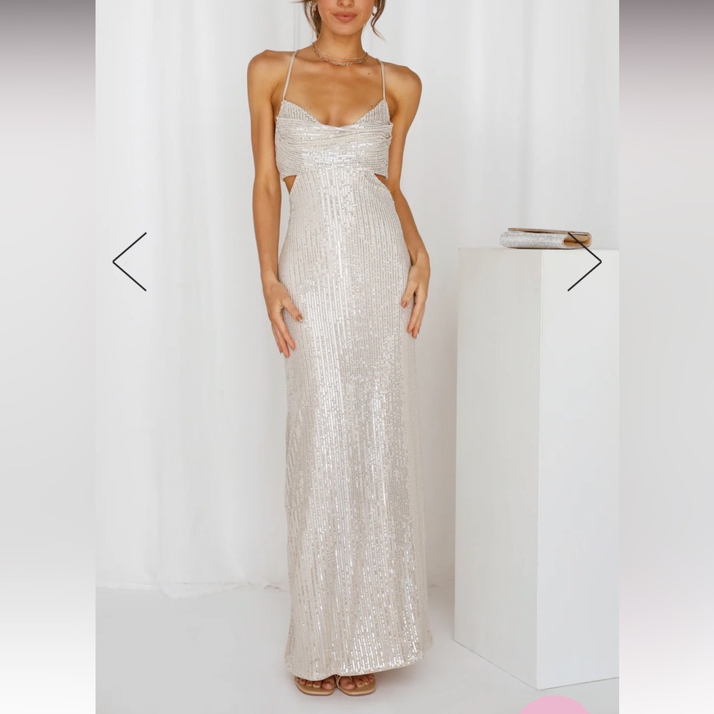 Maxi sparkle dress